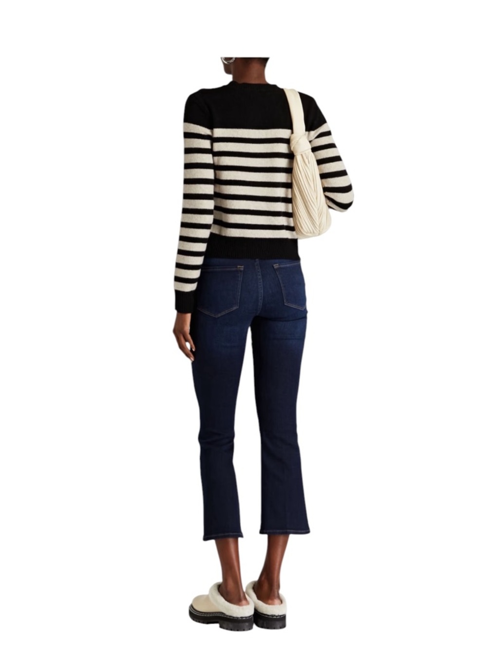 Frame Le Crop Mini Boot High Rise Jeans Size 27 - Picture 2 of 7